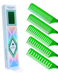 Ultimate Highlighting Comb Set 2.0 - 5 Sizes - Mutli-Color