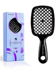 Vellen Hair Detangler Brush for Curly and Straight Hair - Lila