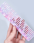Vellen Hair 5.9-Inch Cellulose Acetate Wide-Tooth Comb – The Ultimate Detangling Solution for Smooth, Healthy Hair