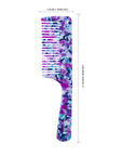 Vellen Hair 8.3-Inch Cellulose Acetate Wide-Tooth Comb – The Ultimate Detangling Solution for Smooth, Healthy Hair