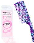 Vellen Hair 8.3-Inch Cellulose Acetate Wide-Tooth Comb – The Ultimate Detangling Solution for Smooth, Healthy Hair