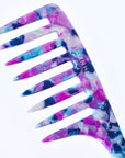Vellen Hair VH-708 7.5-Inch Cellulose Acetate Wide-Tooth Comb – The Ultimate Detangling Solution for Smooth, Healthy Hair