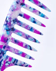 Vellen Hair VH-708 7.5-Inch Cellulose Acetate Wide-Tooth Comb – The Ultimate Detangling Solution for Smooth, Healthy Hair