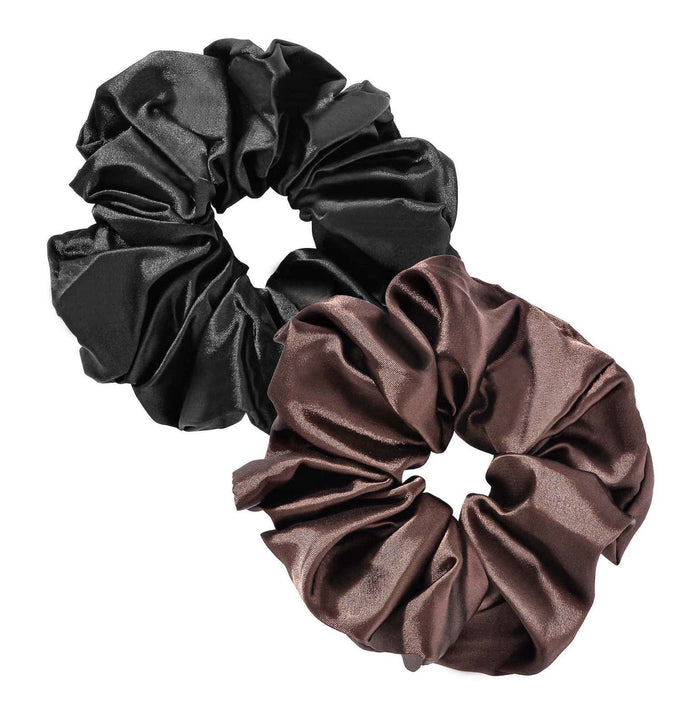 Luxurious Satin Hair Scrunchies by