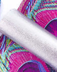 5x11 Pop Up Foil Sheets - 500 Sheets - 15 Micron / Peacock