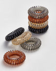 Vellen Hair Ultimate Spiral Hair Ties for Every Hair Type - Mocha Palette