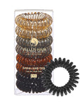 Vellen Hair Ultimate Spiral Hair Ties for Every Hair Type - Mocha Palette