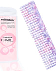 Vellen Hair 5.9-Inch Cellulose Acetate Wide-Tooth Comb – The Ultimate Detangling Solution for Smooth, Healthy Hair