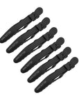Alligator Hair Clips - 6 Pack - Black
