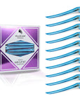 Super Sectioner Clips - 10 Pack - Aqua Blue