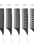 Highlighting Comb Set 1.0 - 2 Sizes - Black