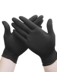 Nitrile Gloves - 100 Pack - Black