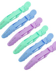 Alligator Hair Clips - 6 Pack - Pastel