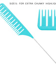 Highlighting Comb Set 1.0 - 5 Sizes - Multic