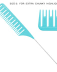 Highlighting Comb Set 1.0 - 2 Sizes - Blue/Mint