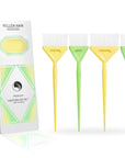 Color Brush - 4 Pack - Yellow/Green