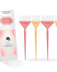 Color Brush - 4 Pack - Peach/Orange