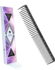 Vellen Hair® Ultimate Cutting Comb - VH207 - 18.4 cm / 7.24 inch - Black