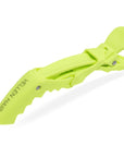 Alligator Hair Clips - 6 Pack - Grass Green