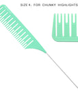 Highlighting Comb Set 1.0 - 5 Sizes - Multic