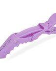 Alligator Hair Clips - 6 Pack - Purple
