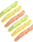 Alligator Hair Clips - 6 Pack - Rainbow