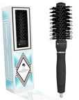 Vellen Hair Ceramic Round Hairbrush 1 inch / 25 mm - Black