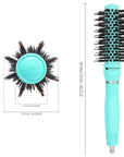 Vellen Hair Ceramic Round Hairbrush 1 inch / 25 mm - Mint