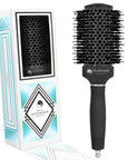 Vellen Hair Ceramic Round Hairbrush 1.7 inch / 43 mm - Black