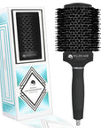 Vellen Hair Ceramic Round Hairbrush 2 inch / 53 mm - Black