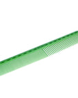 Vellen Hair® Ultimate Cutting Comb - VH202 - 17.8 cm / 7 inch - Green Transparent