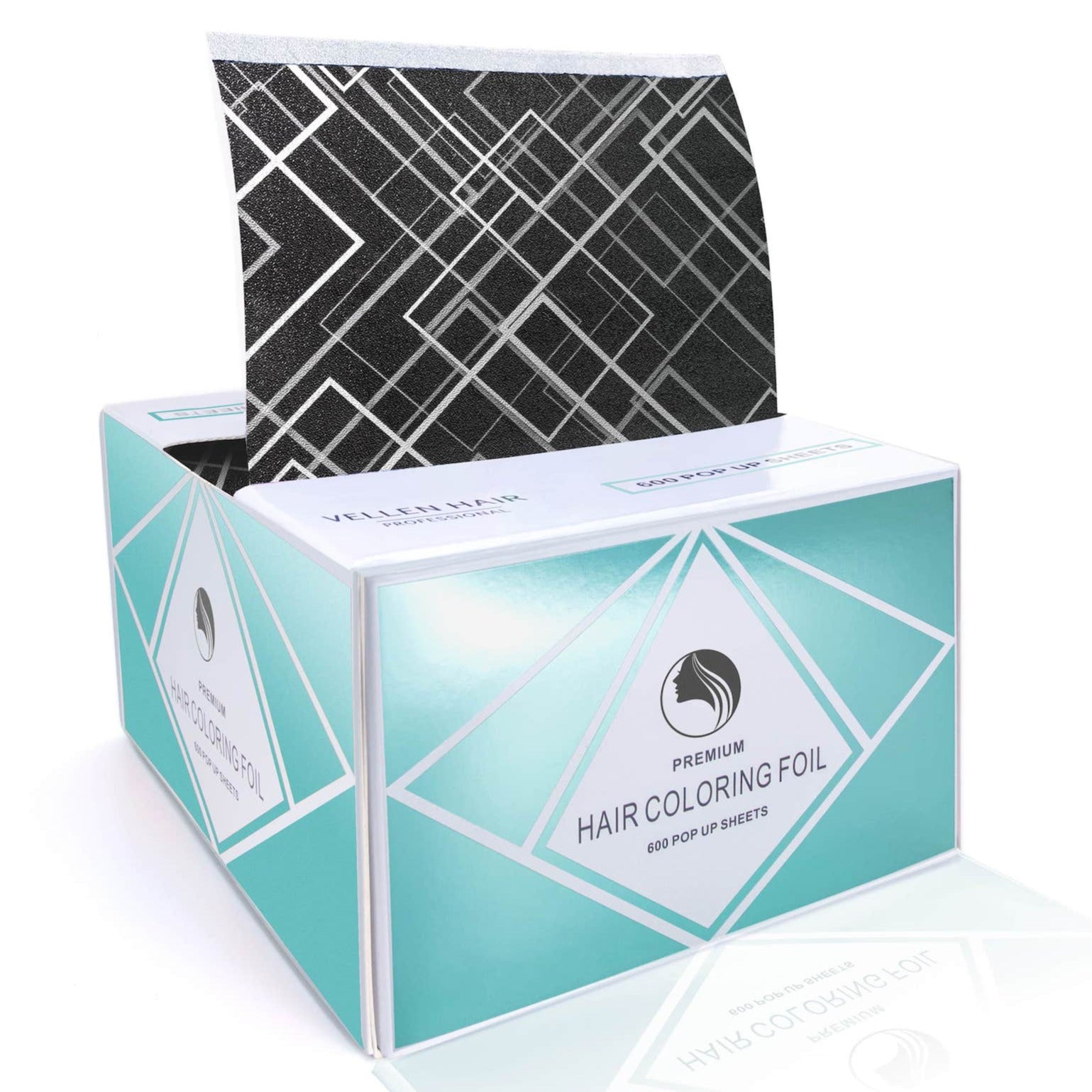 5x11 Pop Up Foil Sheets - 600 Sheets - Black Checkered – Vellen-Hair