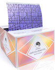 5x11 Pop Up Foil Sheets - 600 Sheets - Purple Web