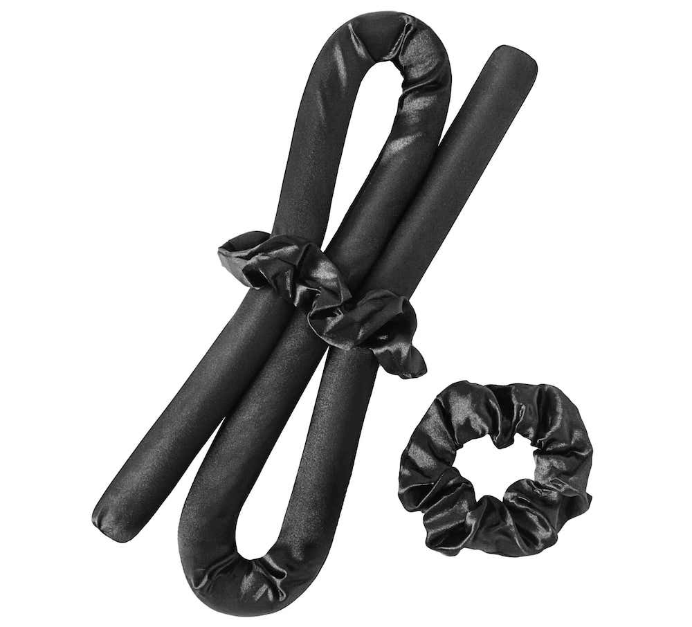 Vellen Hair Satin Heatless Curling Set - Overnight Curlers for No Heat, Soft, Voluminous Curls