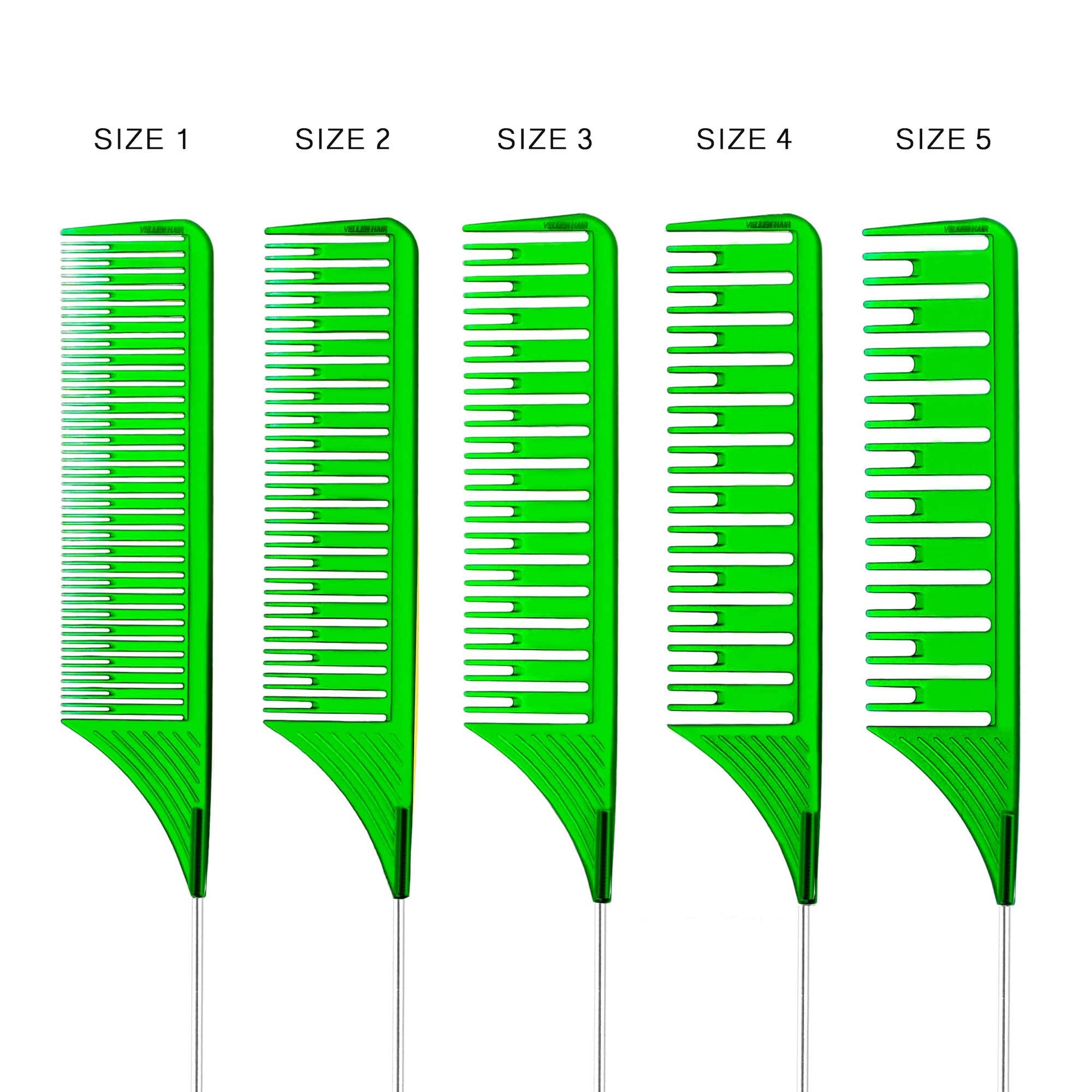 Ultimate Highlighting Comb Set 2.0 - 5 Sizes