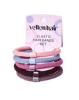 Durable & Stylish Elastic Hair Bands – 5-Pack