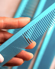Vellen Hair® Ultimate Cutting Combs 5 Different Sizes - Blue