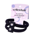 Durable & Stylish Elastic Hair Bands – 2-Pack