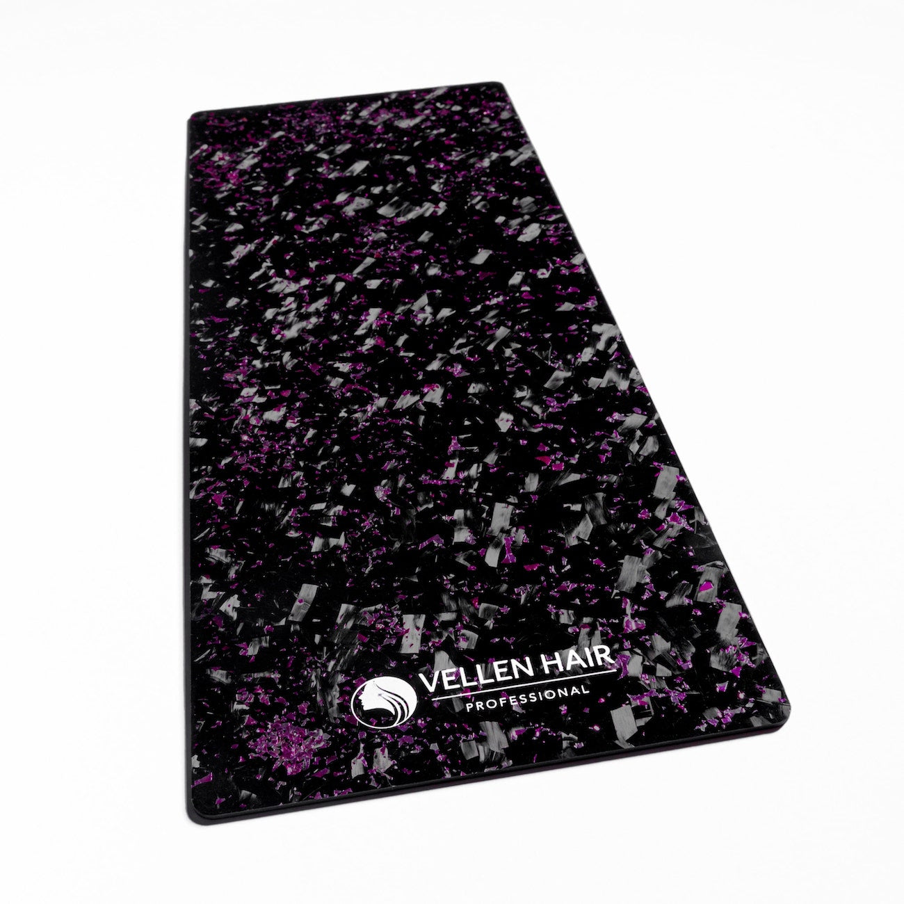 VELLEN HAIR Professional Forged Carbon Fiber Foil/Balayage Board, Extra Light Hair Color board - Black/Pink