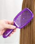Vellen Hair Detangler Brush for Curly and Straight Hair - Lila