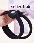 Durable & Stylish Elastic Hair Bands – 2-Pack