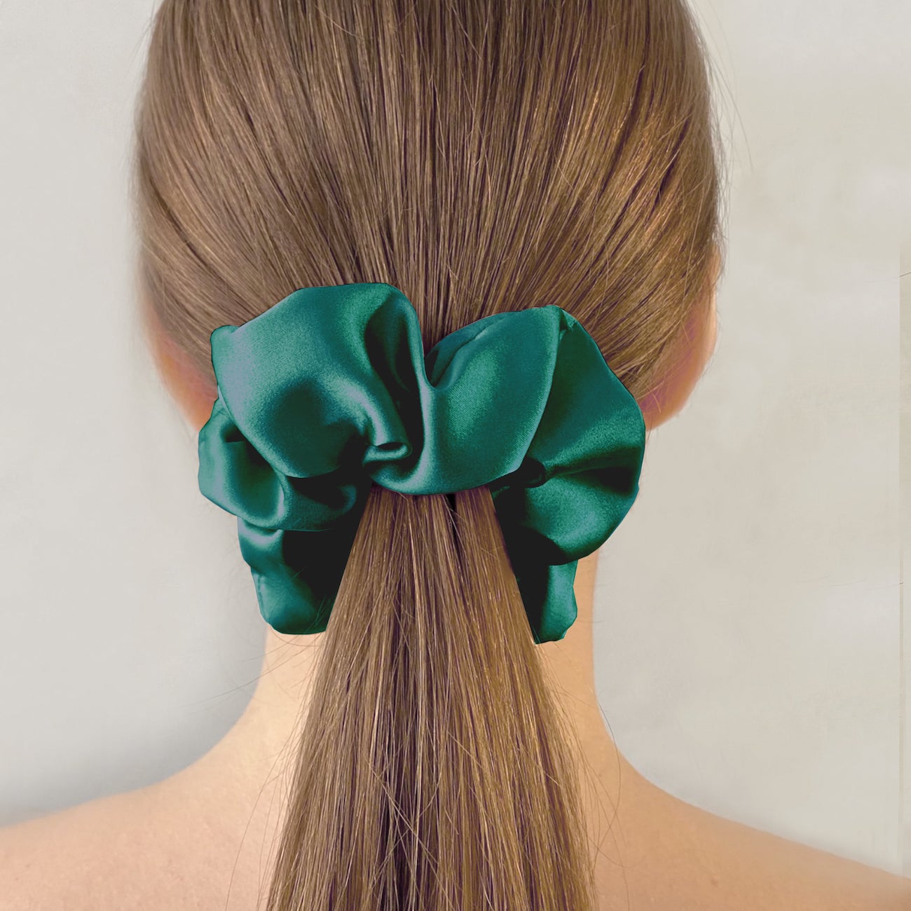 Luxurious Satin Hair Scrunchies by Vellen Hair - Ocean wave