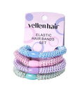 Durable & Stylish Elastic Hair Bands – 4-Pack