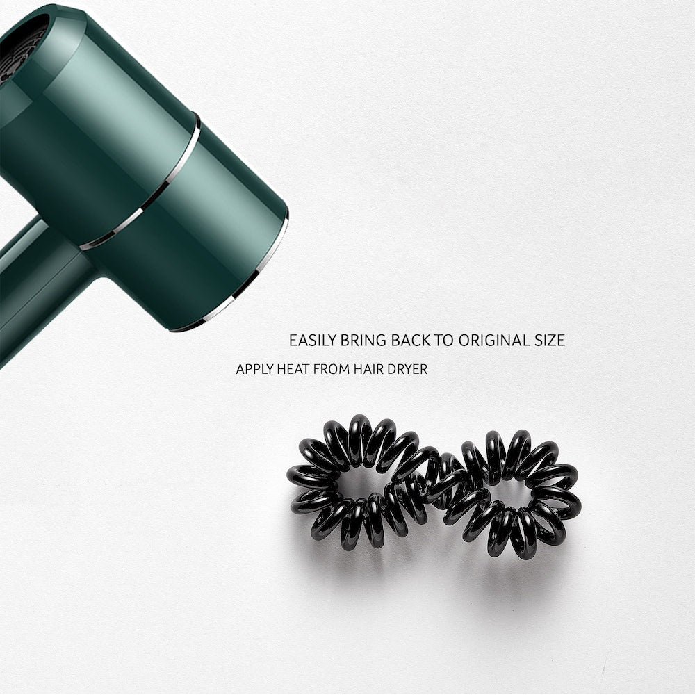 Vellen Hair Ultimate Spiral Hair Ties for Every Hair Type - Mocha Palette