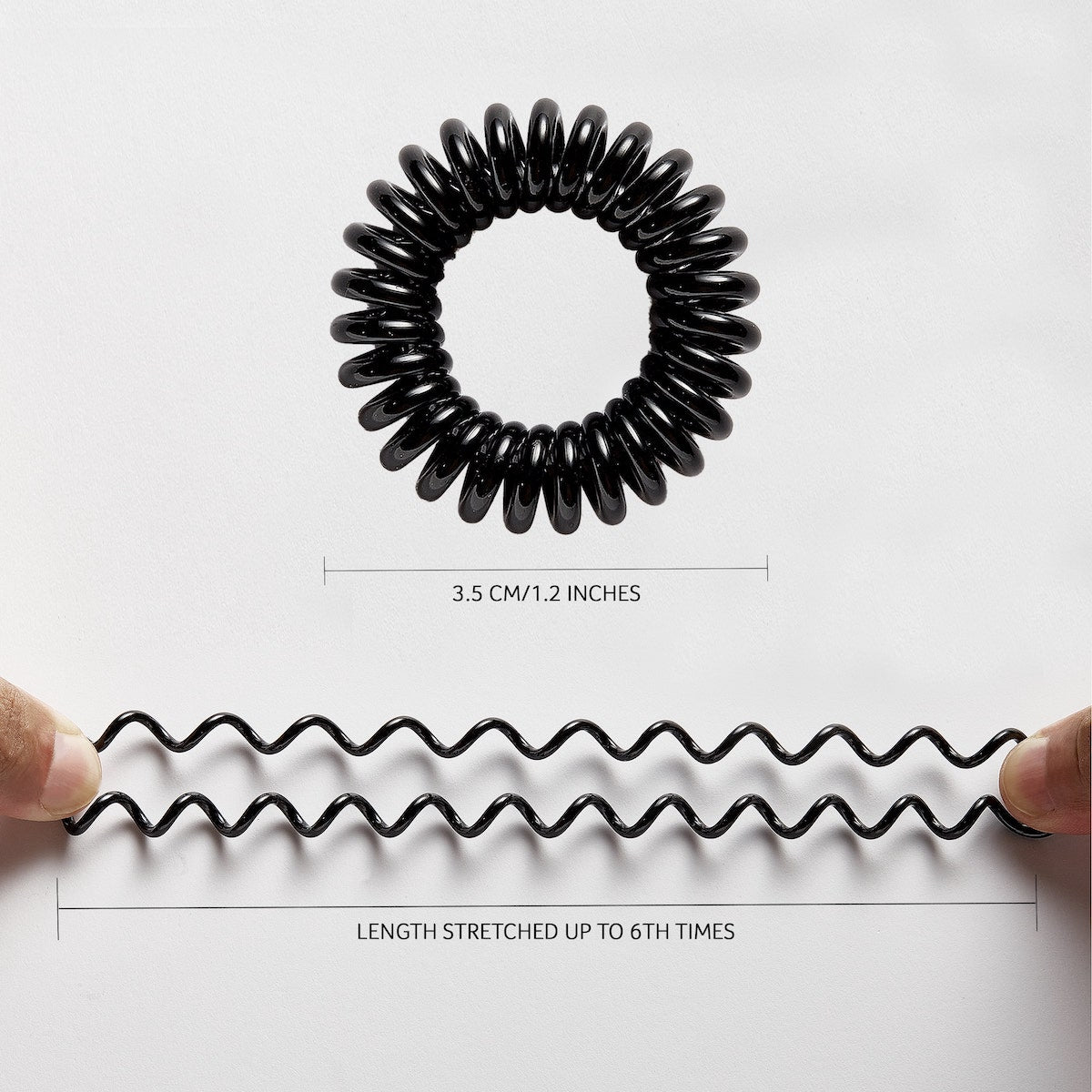 Vellen Hair Ultimate Spiral Hair Ties for Every Hair Type - Mocha Palette