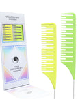 Highlighting Comb Set 1.0 - 2 Sizes - Yellow/Green