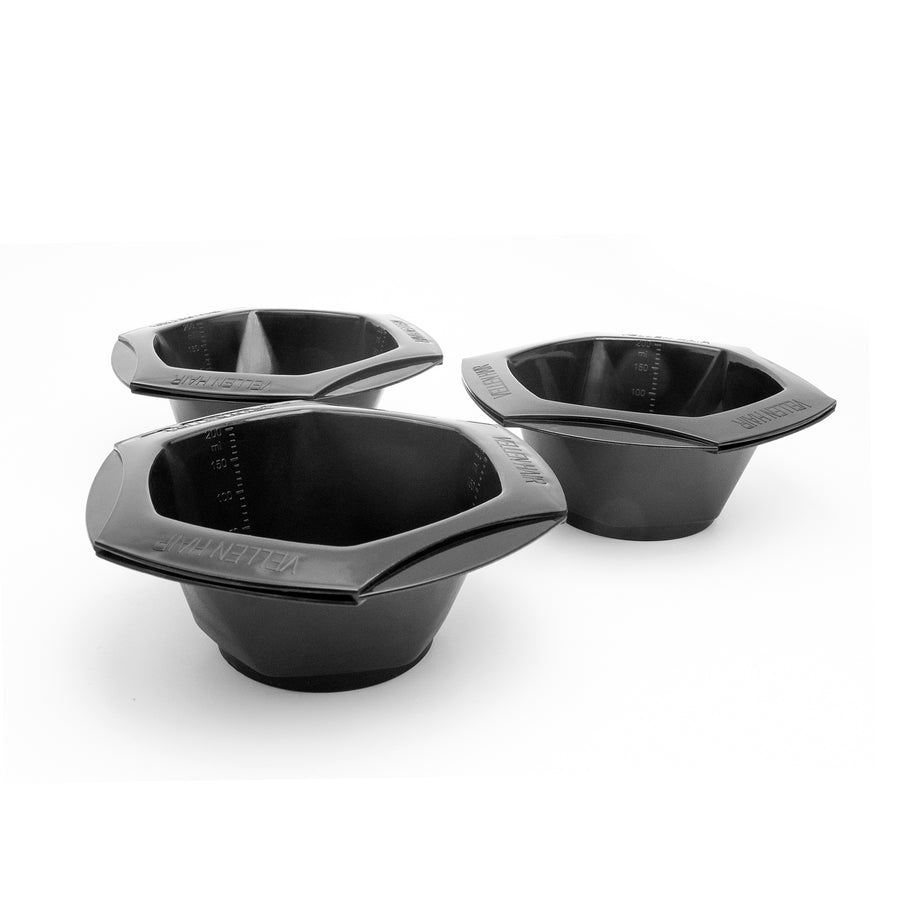 Color Bowl Set - 7 Pack - Black