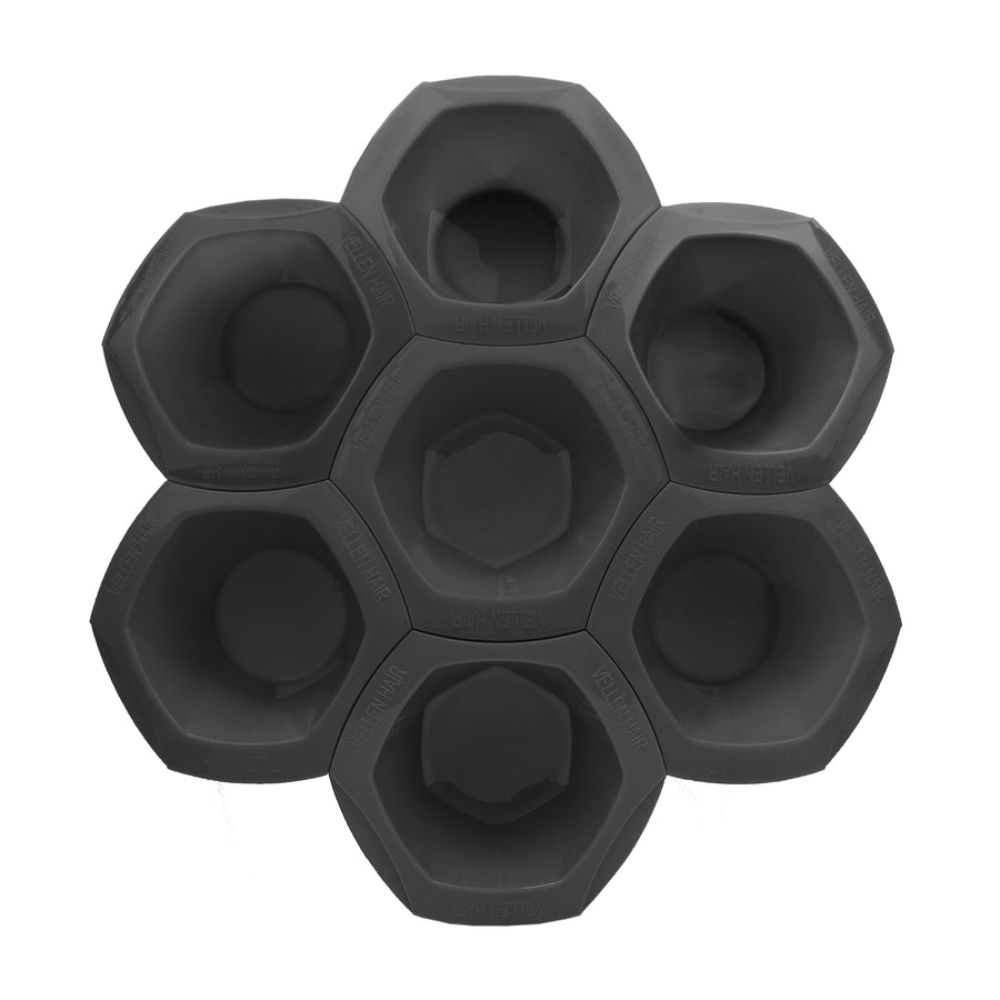Color Bowl Set - 7 Pack - Black