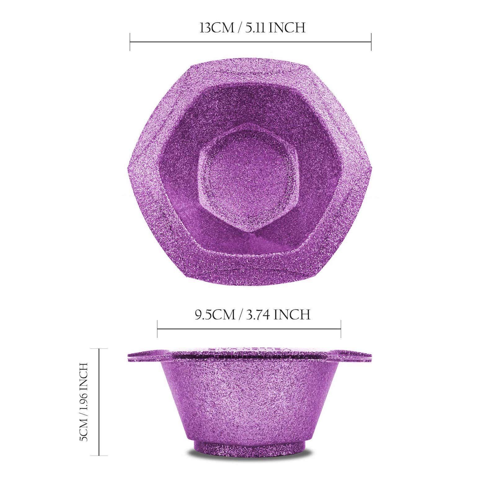 Glam Color Bowl Set - 7 Pack - Multi Color