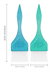Glam Brush 2 Pack - Mint/Blue